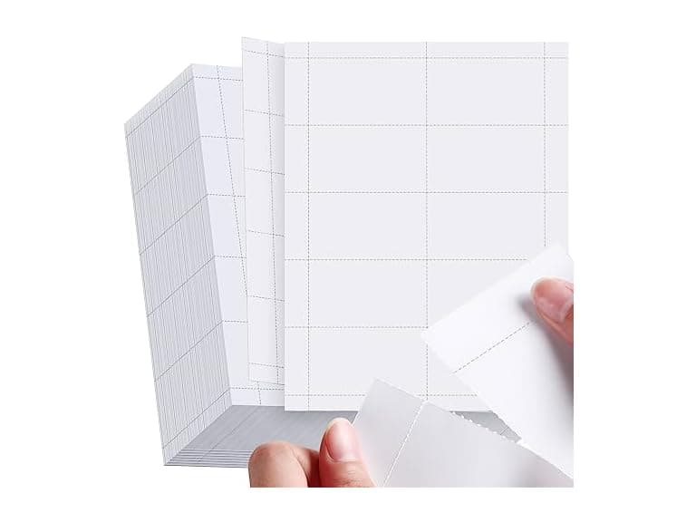 2000Pcs Blank Printable Business Cards  - Image 1