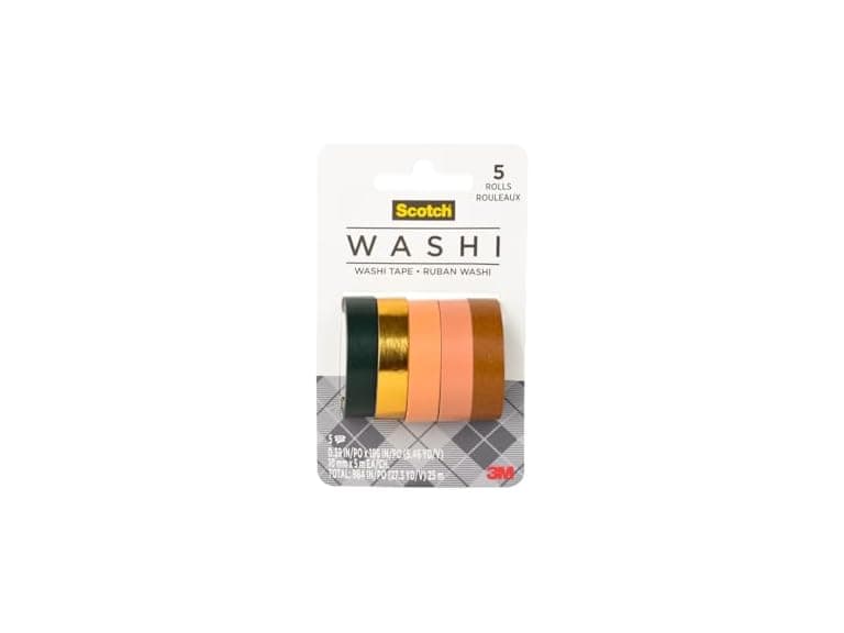 Scotch Washi Tape, Sunset Design - Image 1