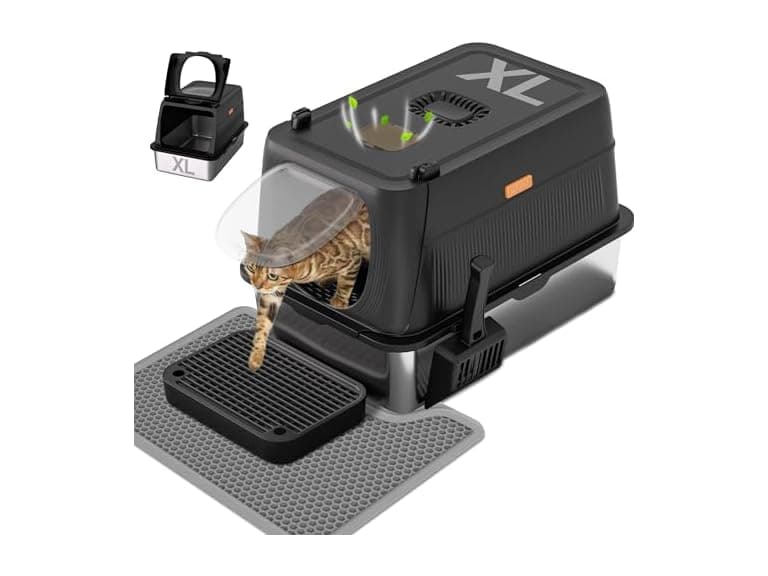 Anywish Steel Cat Litter Box XL - Image 1