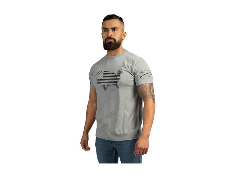 Grunt Style Men (L) American Acid Men's Tee - Image 1