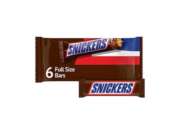 Snickers Full Size Choc Bars 11.16oz 6ct - Image 1