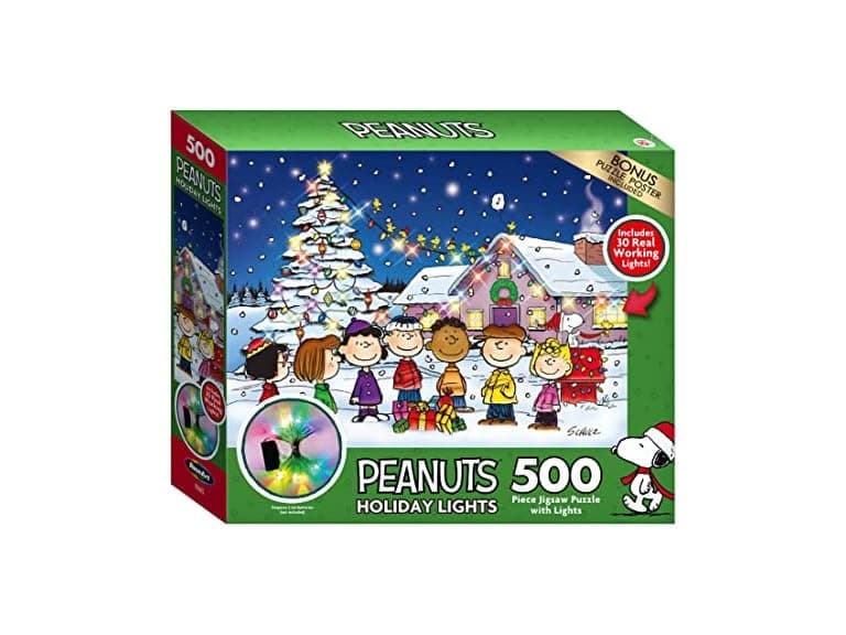 Peanuts LED Holiday Puzzle - Image 1