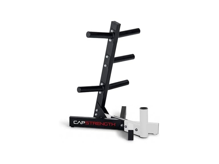 CAP Barbell Olympic Plate Tree Storage Rack - Image 1