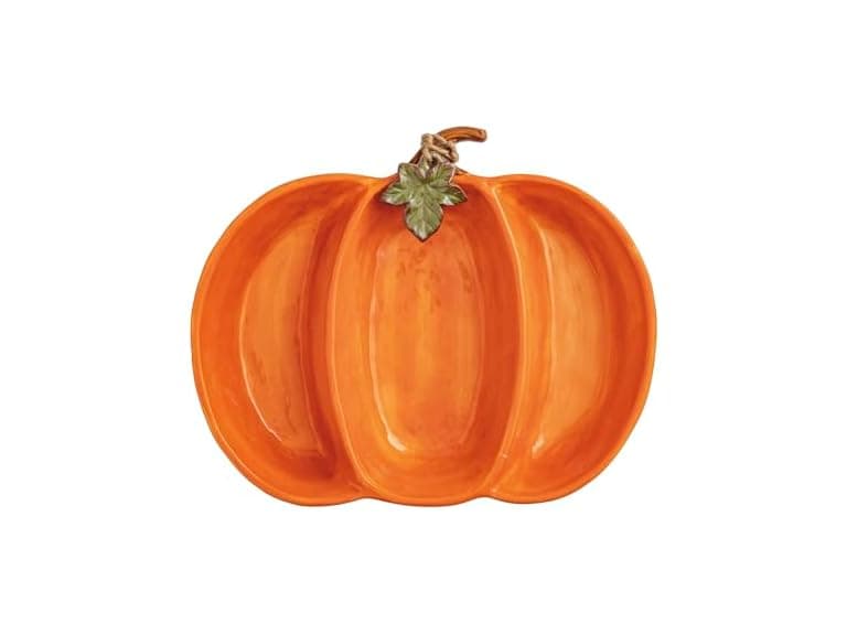 Thanksgiving Triple Dip Pumpkin Server - Image 1