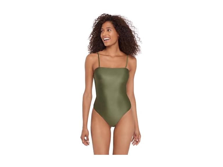 Steve Madden Women's Bandeau One Piece Swimsuit - Image 1