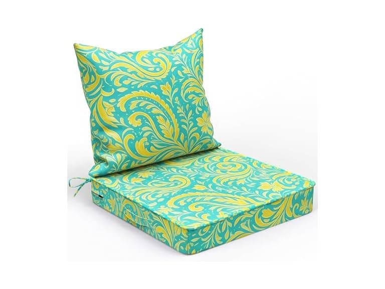 Pattern Patio Chair Cushions 24"x24" - Image 1