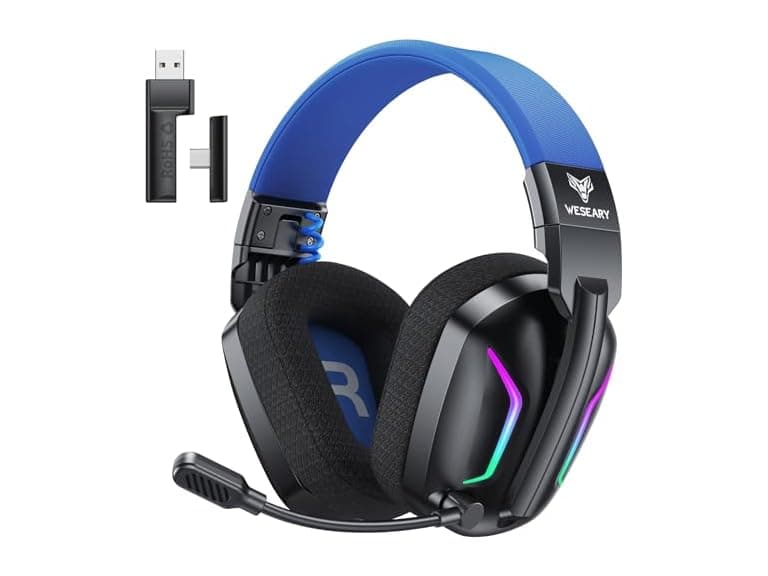 WESEARY 2.4GHz Wireless Gaming Headset - Image 1