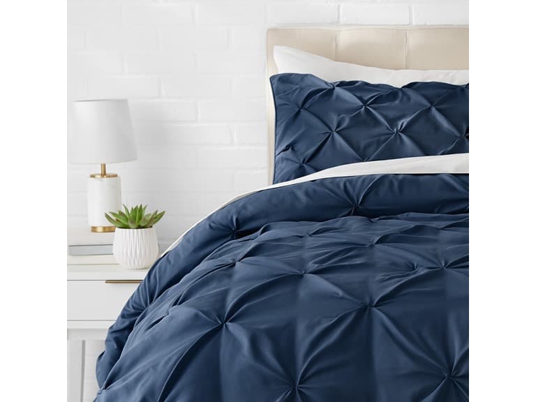 AmazonBasics Pinch Pleat Comforter Set - Image 1