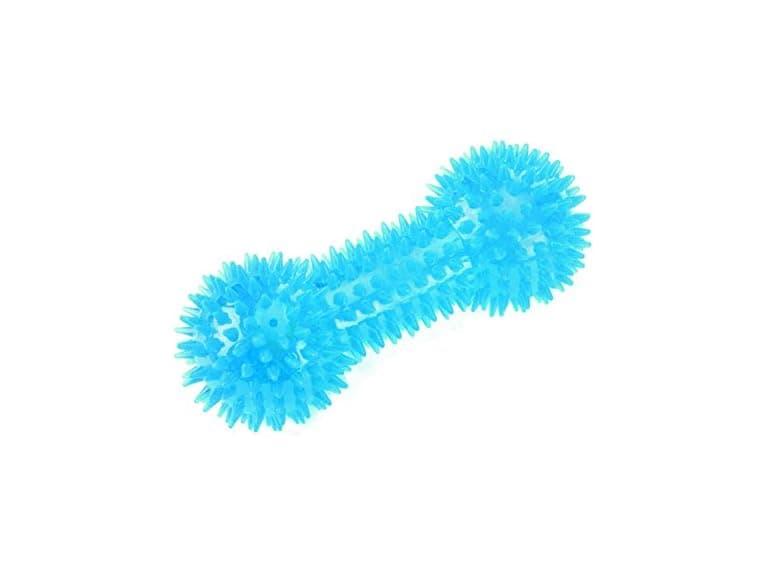 Gor Pets Flex Squeaky Dumbbell Dog Chew Toy D - Image 1