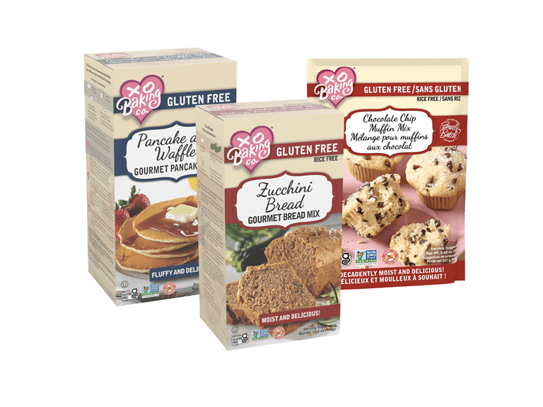 (6pk) XO Baking Gluten-free Mixes Breakfast Favorites - Image 1
