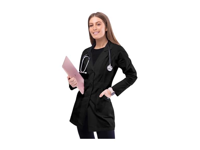 Adar Medical Uniforms Women (L) Lab Coat - Image 1
