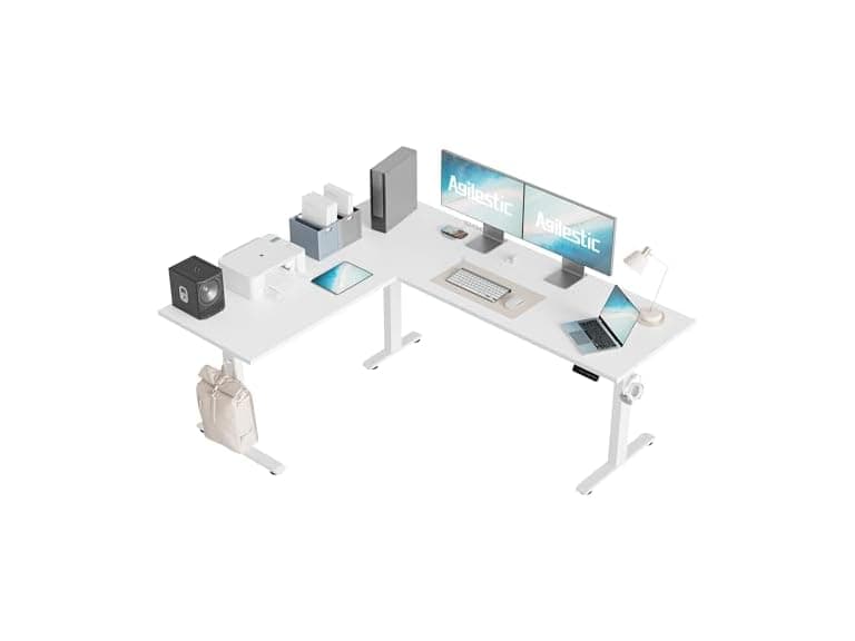 Agilestic L Shaped standing desk - Image 1