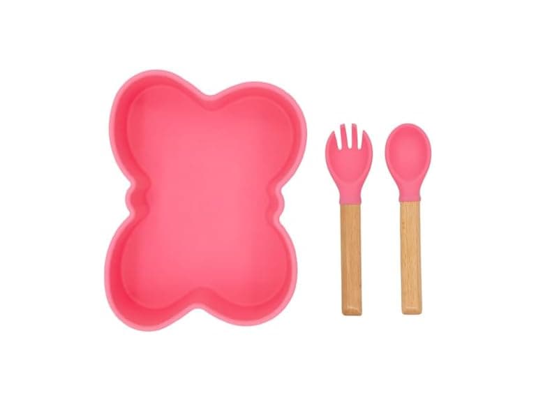 BabyX Baby Silicone Feeder Set, 3-pcs - Image 1