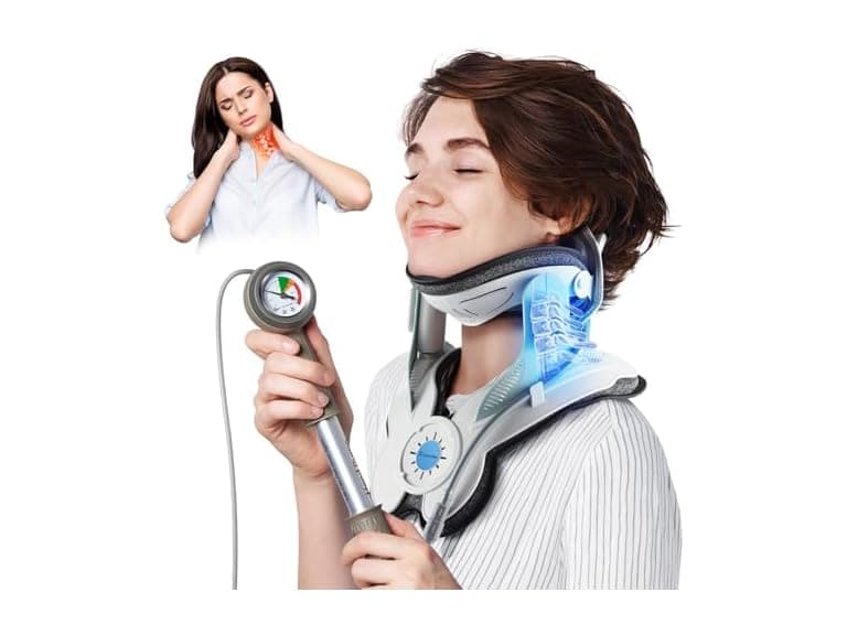 Cervical Traction Device with Air Collar - Image 1
