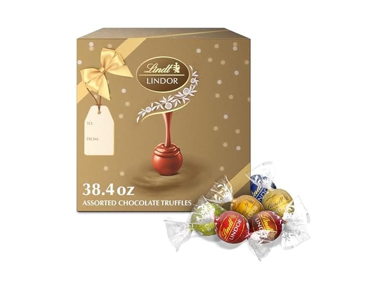 Lindt LINDOR Assorted Truffles Box 90ct - Image 1
