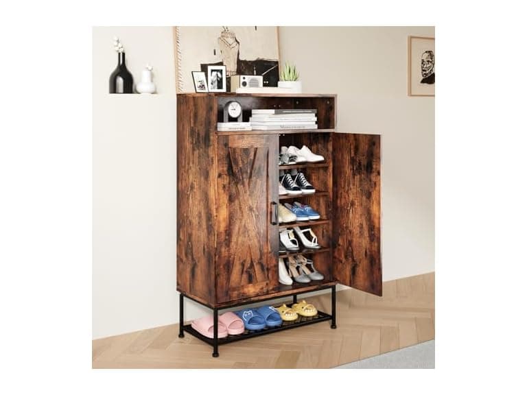 PROXRACER 7-Tier Shoe Cabinet, 24 Pair - Image 1