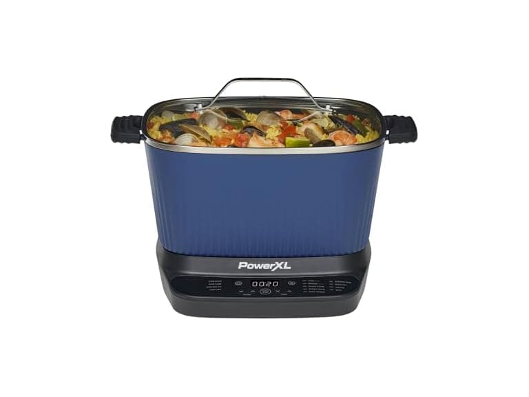 STIRMAX Midnight Blue 7.5QT Digital Multi-Cooker - Image 1