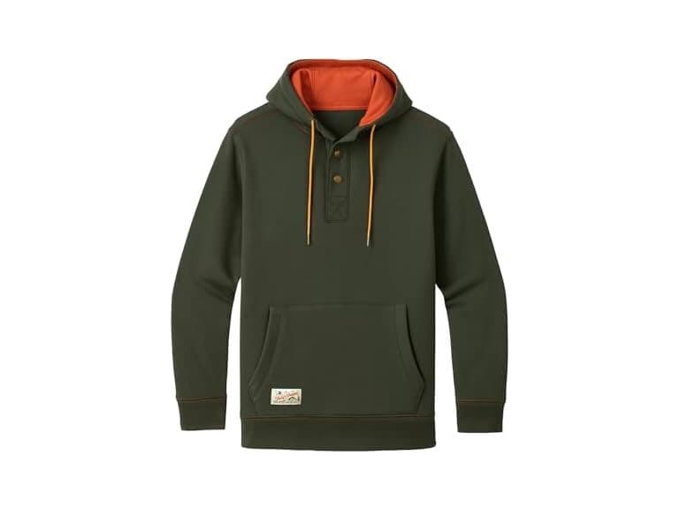 Field & Stream Mens Shoveler 1/4 Zip Hoodie - Image 1