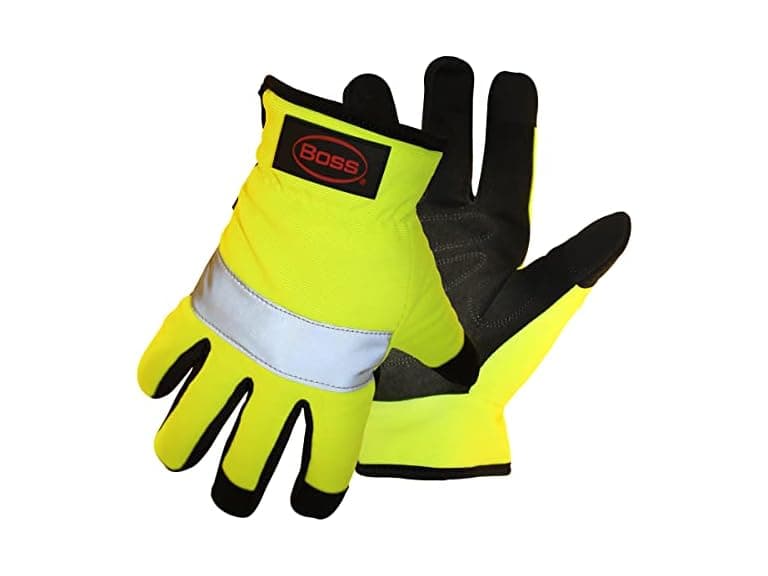 West Chester Synthetic Leather Palm Winter Work Gloves