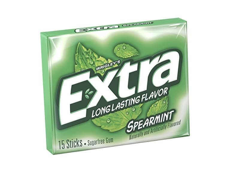 Extra Spearmint Sugarfree Gum, 15 Count - Image 1