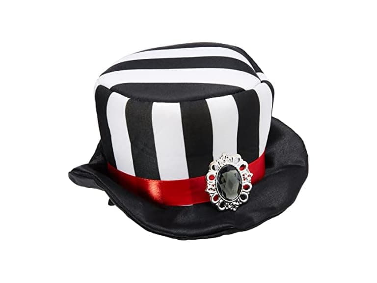 Rubies Striped Mini Top Hat - Image 1