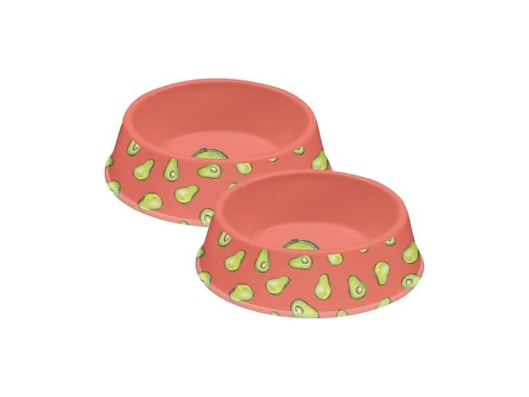 Fun Food Melamine Avocado Pet Bowl - Large - Image 1