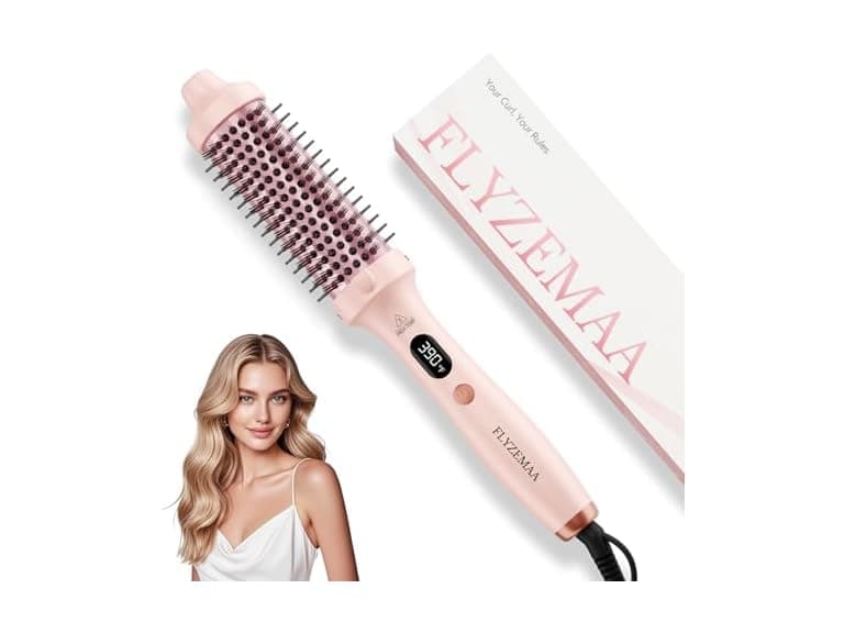 FLYZEMAA 1.5 Inch Heated Brush