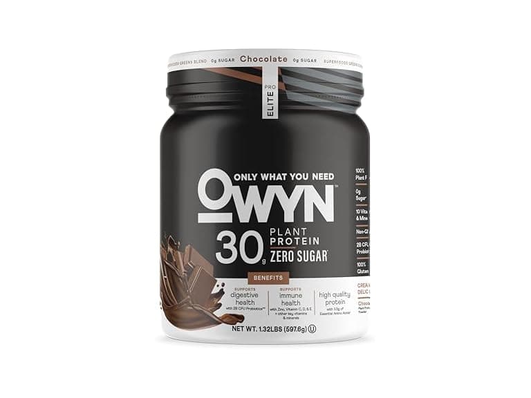 Owyn Pro Elite Vegan Protein Powder Chocolate - Image 1