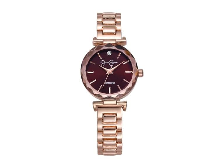 Jessica Simpson Quartz Watch w/ Metal Band - Image 1