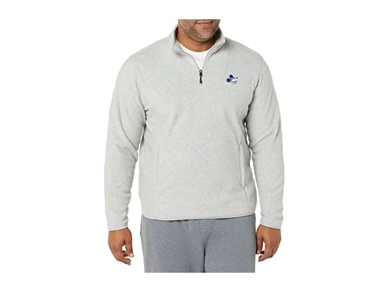 AE Mens Polar Fleece QtrZip Mock Jkt - Image 1