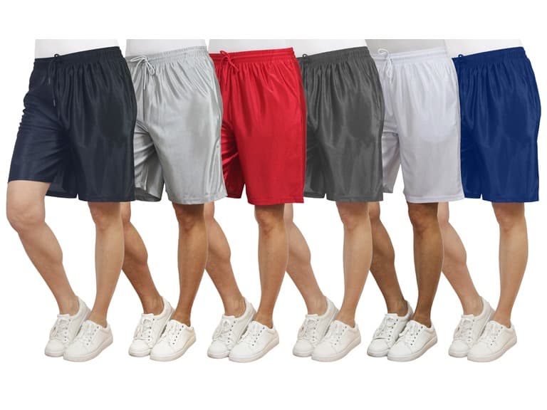 5Pk Womens Loose Fit Dazzle Shorts - Image 1