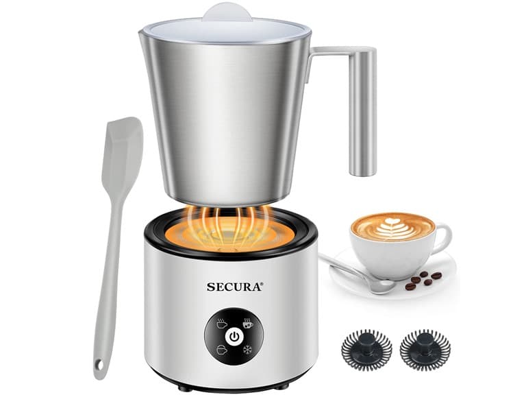 Secura Detachable 4in1 Milk Frother 17oz - Image 1