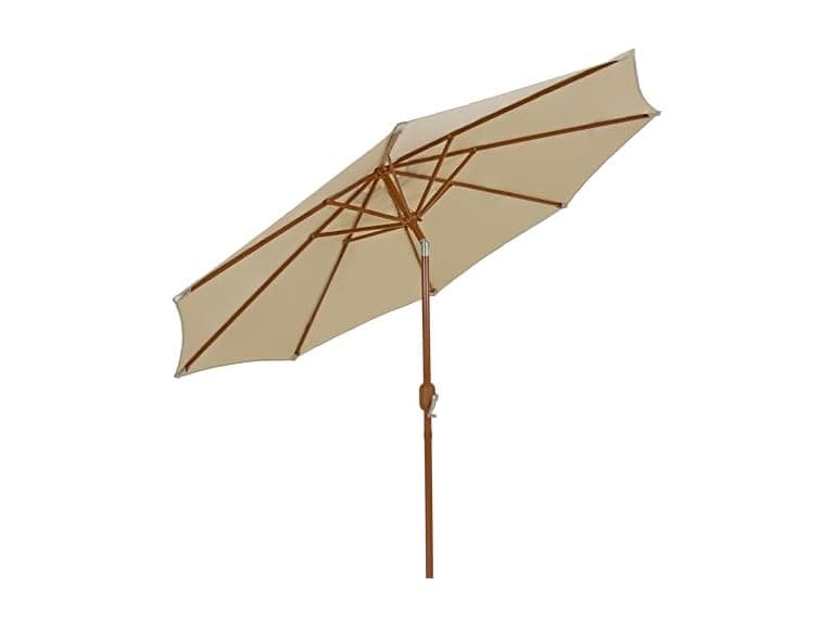 Sunnydaze Decor 8.5 ft Patio Umbrella Beige - Image 1