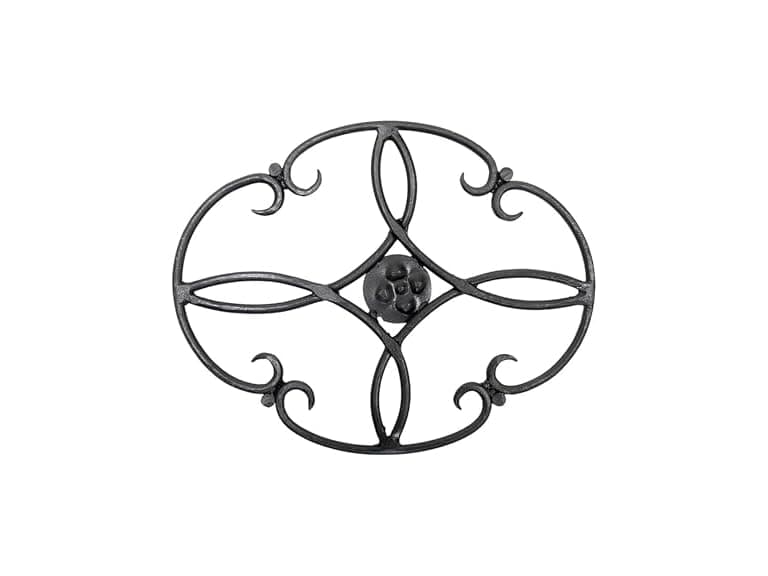 Clover Wrought Iron Trivet - Image 1