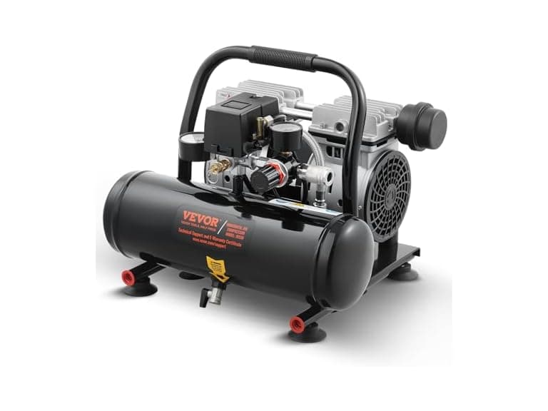Air Compressor, 1 Gallon Steel Tank, 1HP 1.5 CFM - Image 1