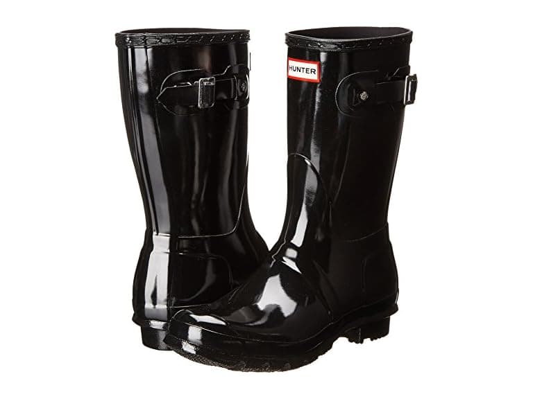 Hunter Women's Short Boot (Gloss) (Open Box) - Image 1