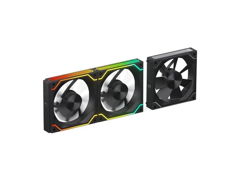 CF-122D 120mm PC Case Fan, 3 Pack - Image 1