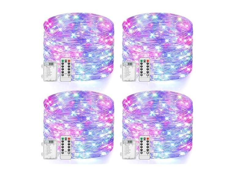 Lakumu Fairy Lights Battery Operated with Timer & Remote - Image 1