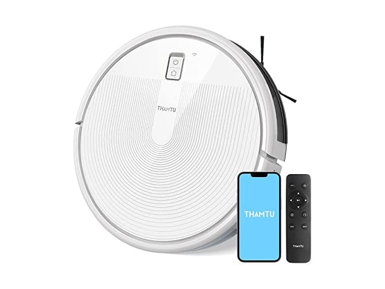 Thamtu G10 Robot Vacuum with 2700Pa Suction (White) - Image 1