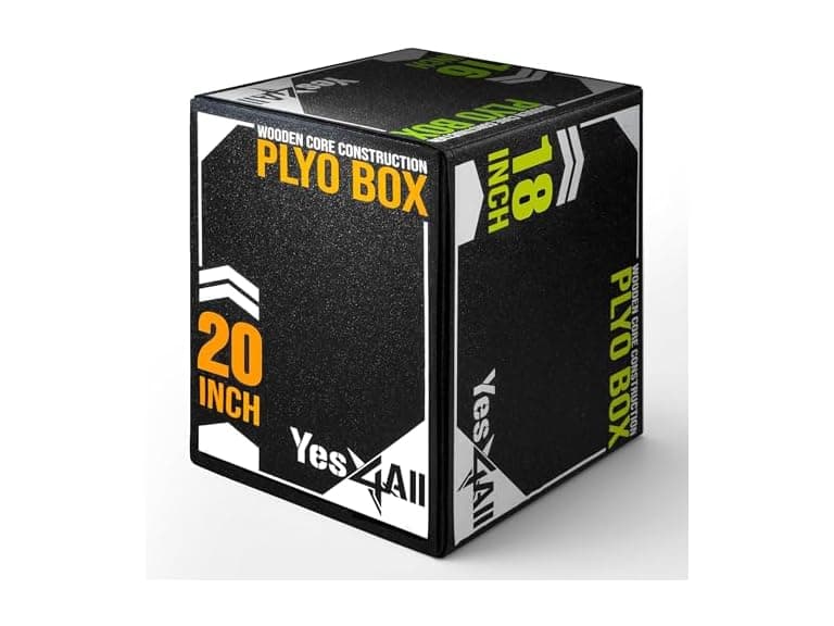 Yes4All 3-in-1 Soft-Padded Plyo Box - Image 1