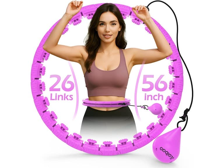 JLoibao Weighted Hula Circle | 56 Inch - Image 1