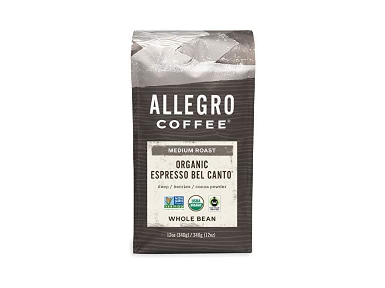 Allegro Coffee Organic Espresso, Whole Bean - Image 1