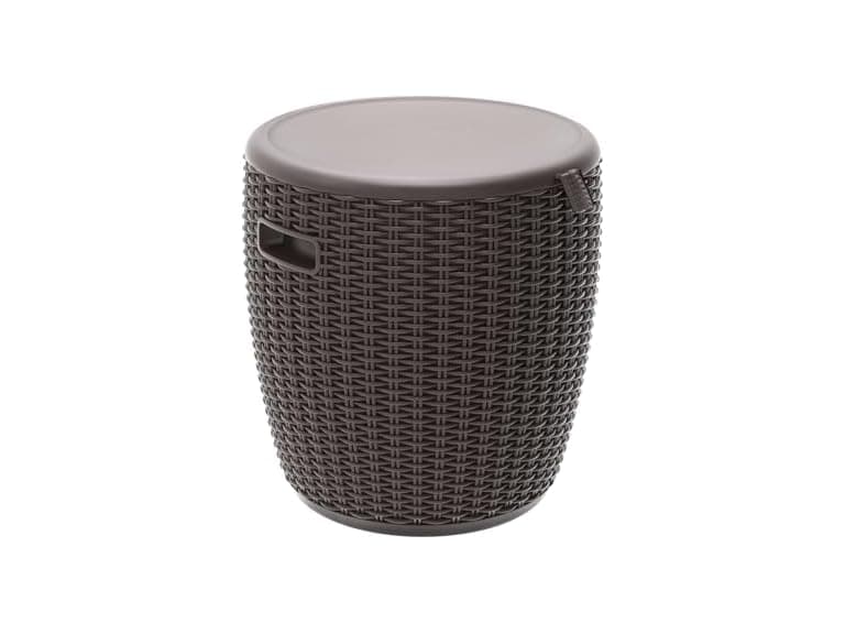 Grey Patio Bar Side Table - Image 1