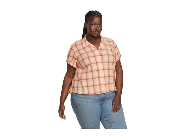 Eddie Bauer Short Sleeve Packable Camp Shirt - Image 1