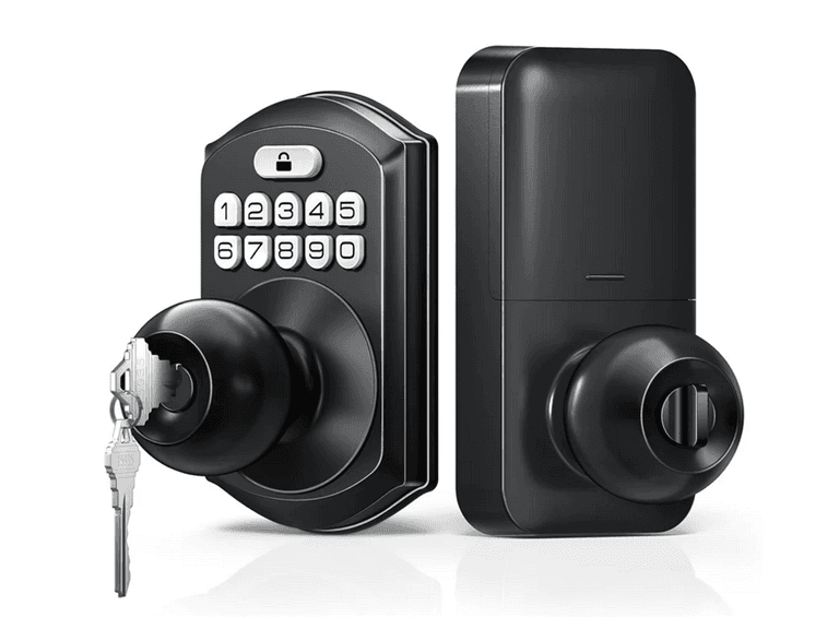 Kaadas KS03 Knob Lock with Keypad and Key - Image 1