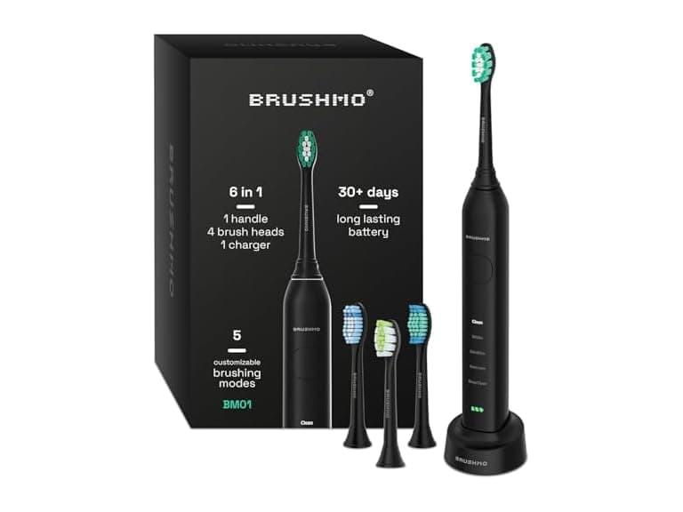 Brushmo BM01 white Brushmo Super Sonic Electric T - Image 1