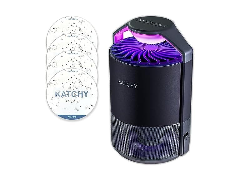 The Original Katchy Indoor Insect Trap - Fan Powered w/ UV Light
