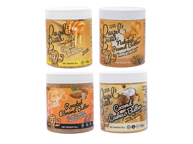 (4pk) Laurel's Nut Butters Simple Favorites - Image 1
