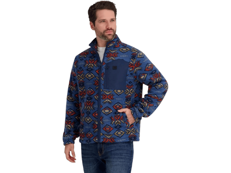 Billabong Mens Sherpa Bonded Fleece Aztec Jkt - Image 1