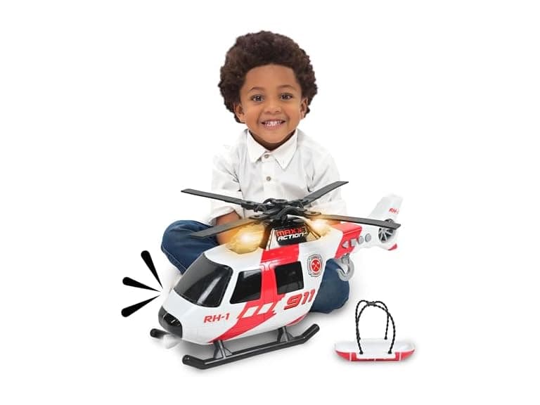 Sunny Days Entertainment Maxx Action Large Helicopter - Image 1